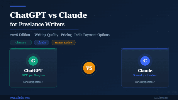 ChatGPT vs Claude: Best AI for Freelance Writers 2026