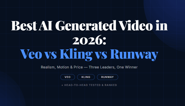 Best AI Generated Video in 2026: Veo vs Kling vs Runway