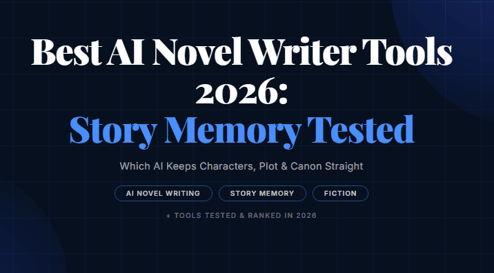 Best AI Novel Writer Tools 2026: Story Memory Tested