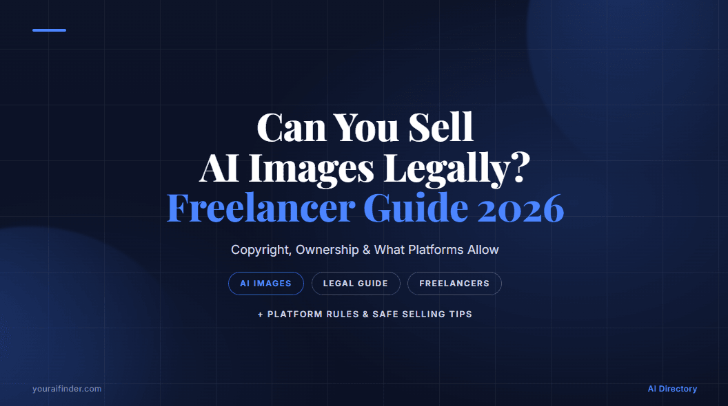 Can You Sell AI Images Legally? Freelancer Guide 2026