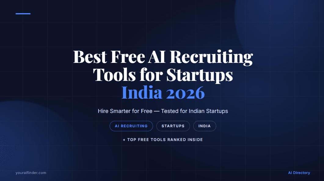 Best Free AI Recruiting Tools for Startups India 2026