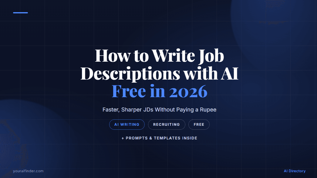 How to Write Job Descriptions with AI Free in 2026