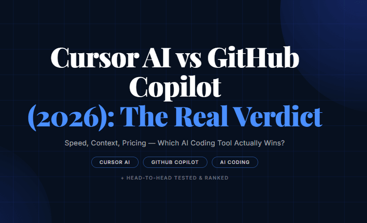 Cursor AI vs GitHub Copilot (2026): The Real Verdict
