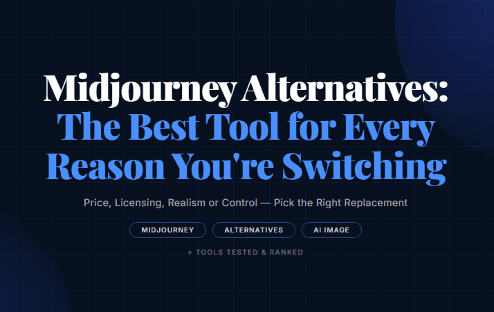 Midjourney Alternatives: The Best Tool for Every Reason You're Switching